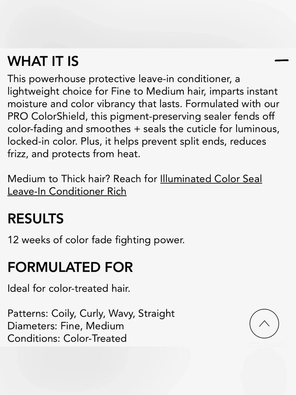 Bumble & Bumble Illuminated Color Leave-In